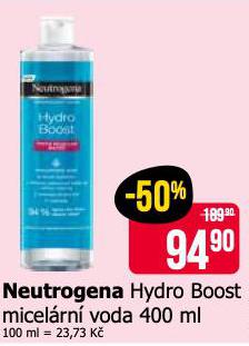 NEUTROGENA HYDRO BOOST MICELRN VODA