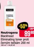 NEUTROGENA BLACKHEAD ELIMINATING TONER PROTI ERNM TEKM