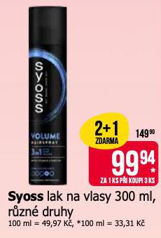 SYOSS LAK NA VLASY