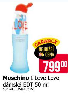 MOSCHINO I LOVE LOVE DMSK EDT