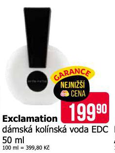 EXCLAMATION DMSK KOLNSK VODA EDC