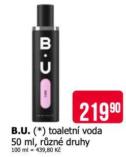 B.U. TOALETN VODA 
