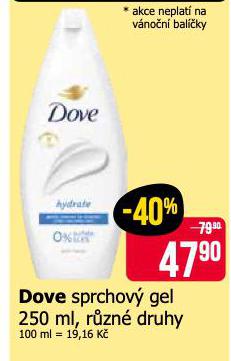 DOVE SPRCHOV GEL