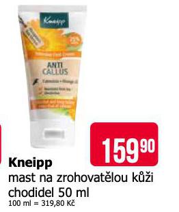 KNEIPP MAST NA ZROHOVATLOU KَI