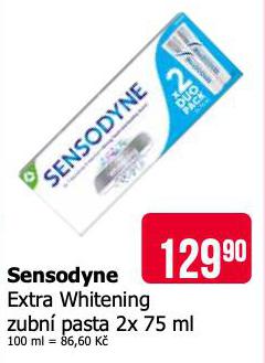 SENSODYNE EXTRA WHITENING ZUBN PASTA S FLUORIDEM