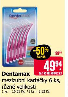 DENTAMAX MEZIZUBN KARTKY