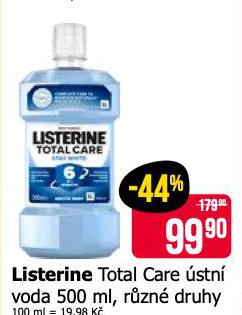 LISTERINE TOTAL CARE STN VODA