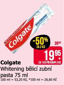 COLGATE WHITENING BLC ZUBN PASTA