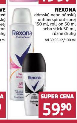 REXONA ANTIPERSPIRANT