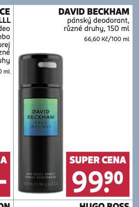 DAVID BECKHAM DEODORANT