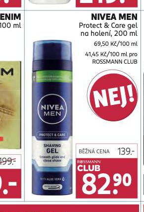 NIVEA MEN GEL NA HOLEN