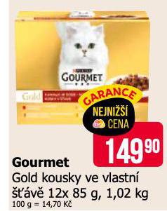 GOURMET GOLD KOUSKY VE VLASTN TV