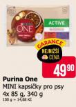 PURINA ONE MINI KAPSIKY PRO PSY