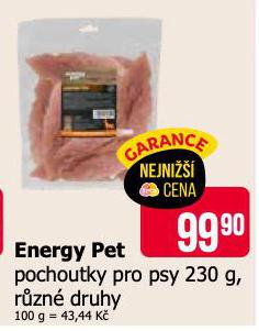 ENERGY PET POCHOUTKY PRO PSY