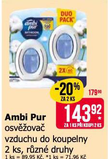 AMBI PUR OSV̎OVA VZDUCHU DO KOUPELNY