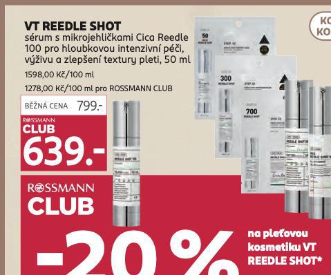 VT REEDLE SHOT SRUM S MIKROJEHLIKAMI