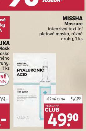 MISSHA PLEOV MASKA