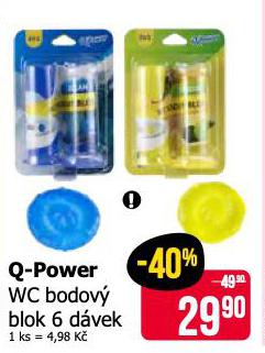 Q-POWER WC BODOV BLOK