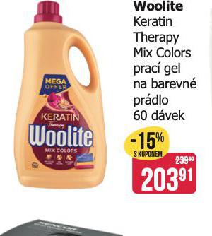 WOOLITE KERATIN THERAPY MIX COLORS PRAC GEL NA BAREVN PRDLO