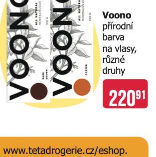 VOONO PRODN BARVA NA VLASY