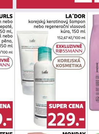 LA'DOR KOREJSK KERATINOV AMPON