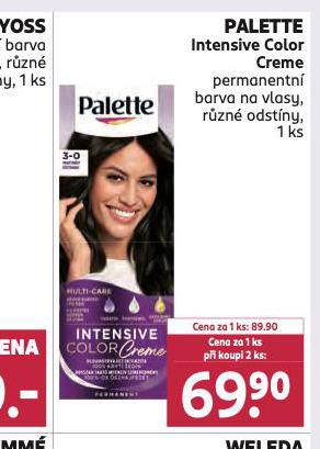 PALETTE BARVA NA VLASY