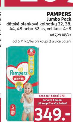 PAMPERS DTSK PLENKY