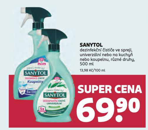 SANYTOL DEZINFEKCE