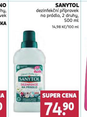 SANYTOL DEZINFEKN PPRAVEK