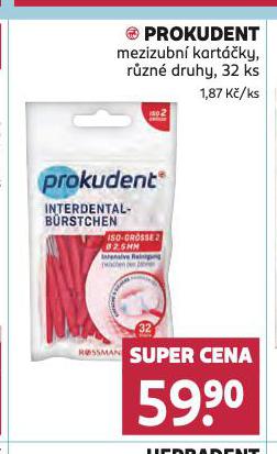 PROKUDENT MEZIZUBN KARTKY