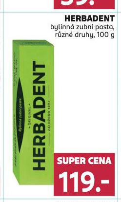 HERBADENT ZUBN PASTA