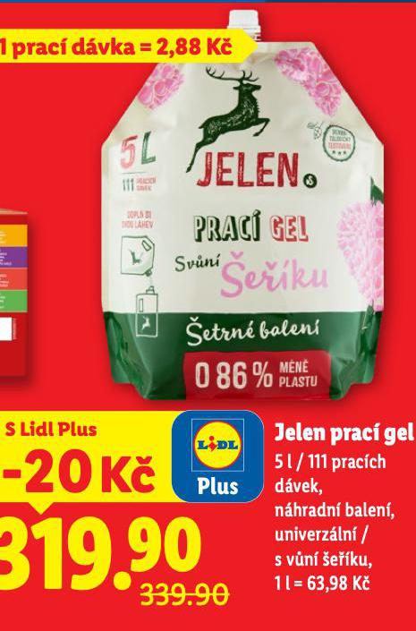 JELEN PRAC GEL