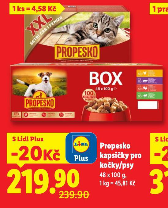 PROPESKO KAPSIKY PRO PSY