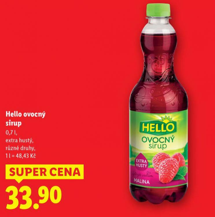HELLO OVOCN SIRUP