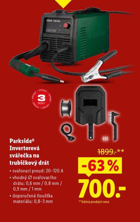 PARKSIDE INVERTOROV SVEKA NA TRUBIKOV DRT
