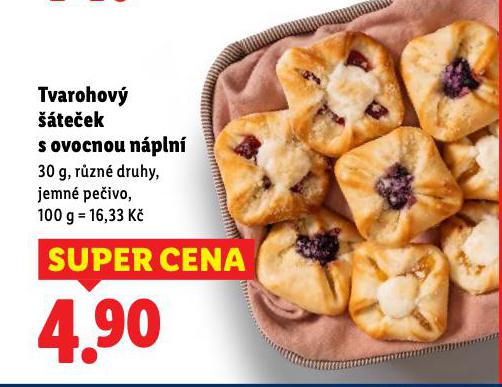 TVAROHOV TEEK S OVOCNOU NPLN
