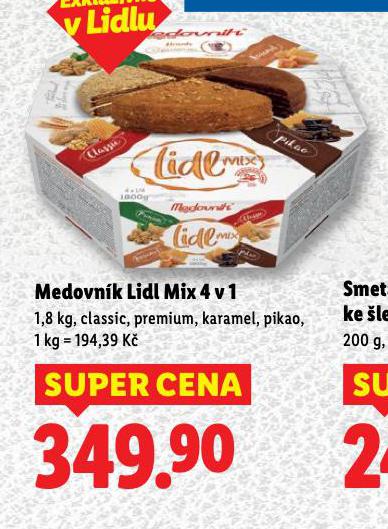 MEDOVNK LIDL MIX 4 V 1
