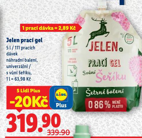 JELEN PRAC GEL