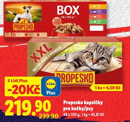 PROPESKO KAPSIKY PRO PSY