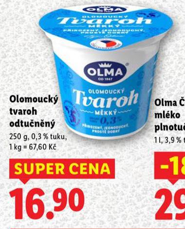 OLOMOUCK TVAROH ODTUNN