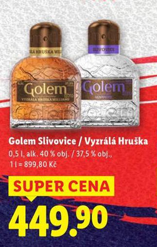 GOLEM SLIVOVICE