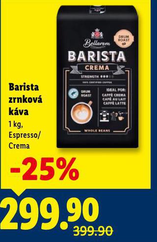BARISTA ZRNKOV KVA