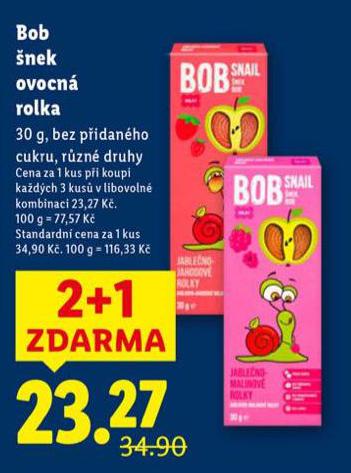 BOB NEK OVOCN ROLKA