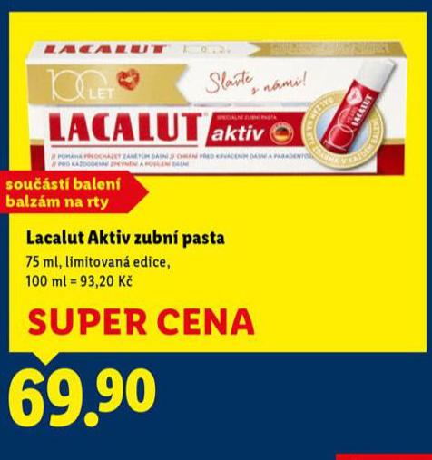 LACALUT AKTIV ZUBN PASTA