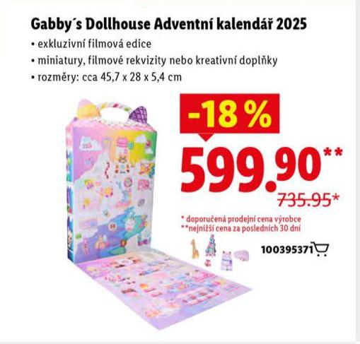 GABBYS DOLLHOUSE ADVENTN KALENDR 2025