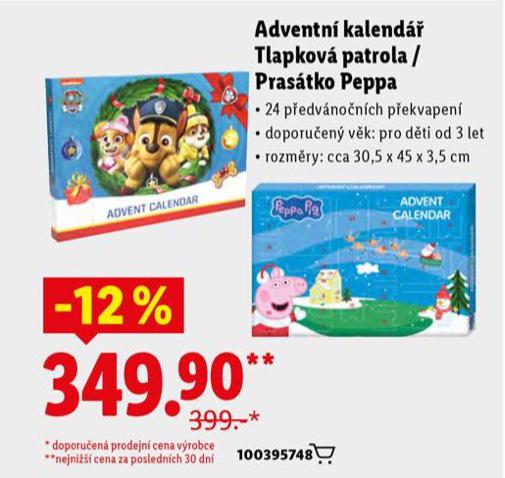 ADVENTN KALENDR TLAPKOV PATROLA