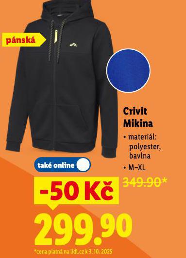 CRIVIT MIKINA