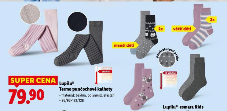 LUPILU TERMO PUNOCHOV KALHOTY