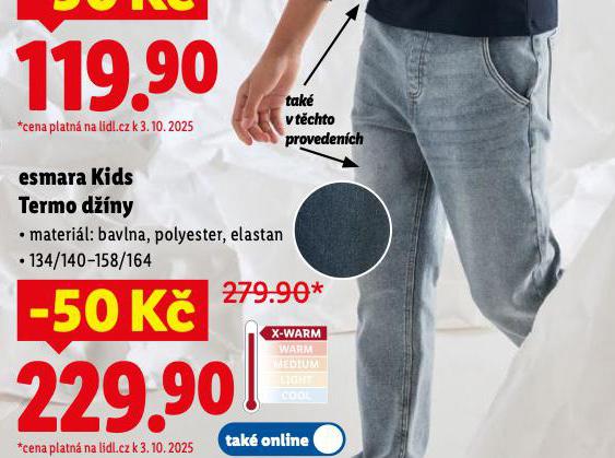 ESMARA KIDS TERMO DNY