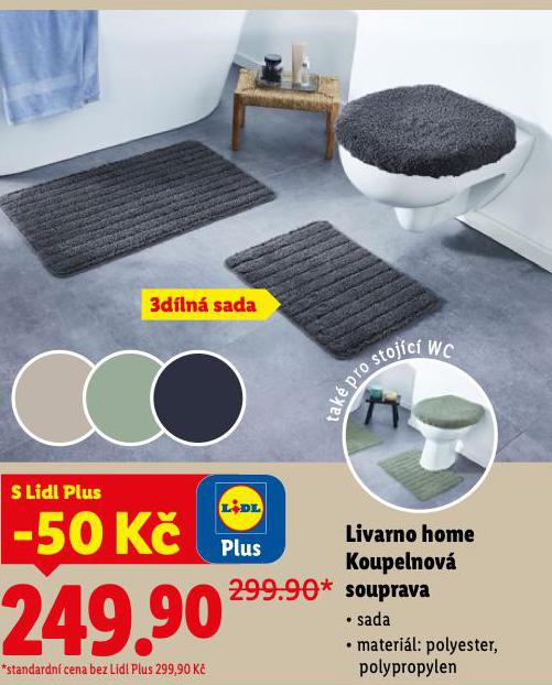LIVARNO HOME KOUPELOV SOUPRAVA